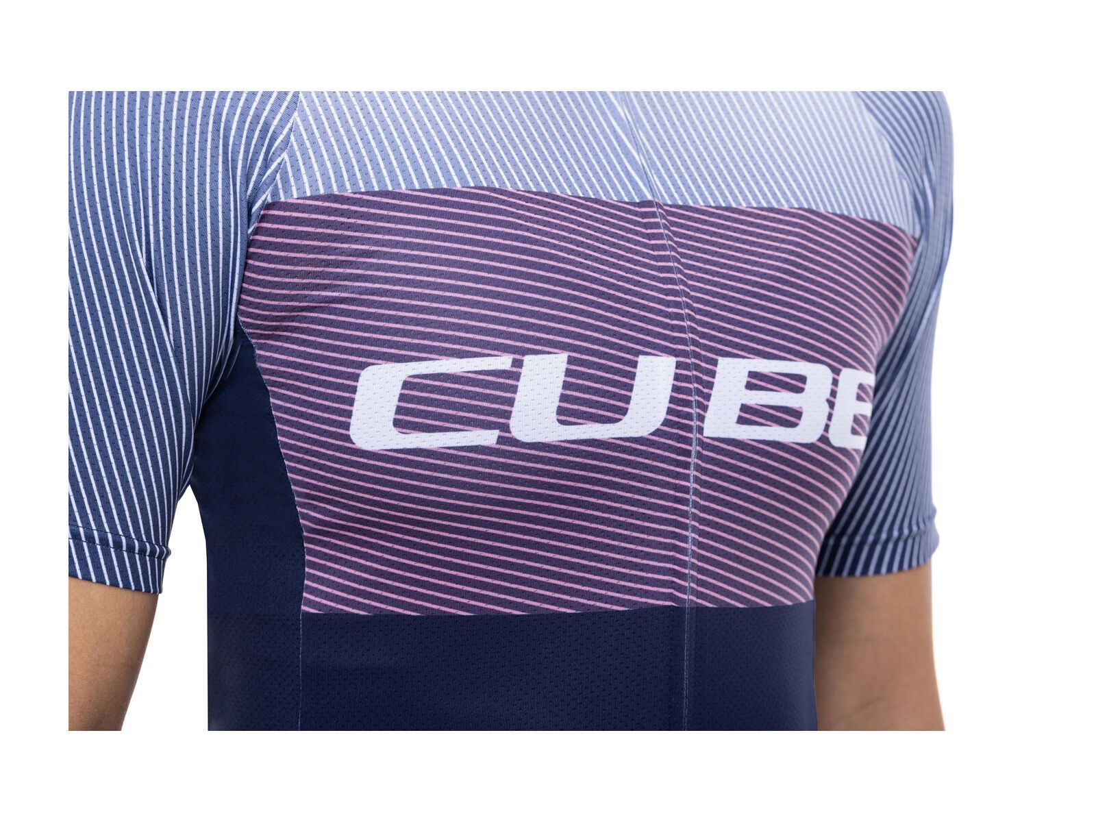 Cube Teamline WS Trikot CMPT kurzarm, blue´n´violet - Bild 5