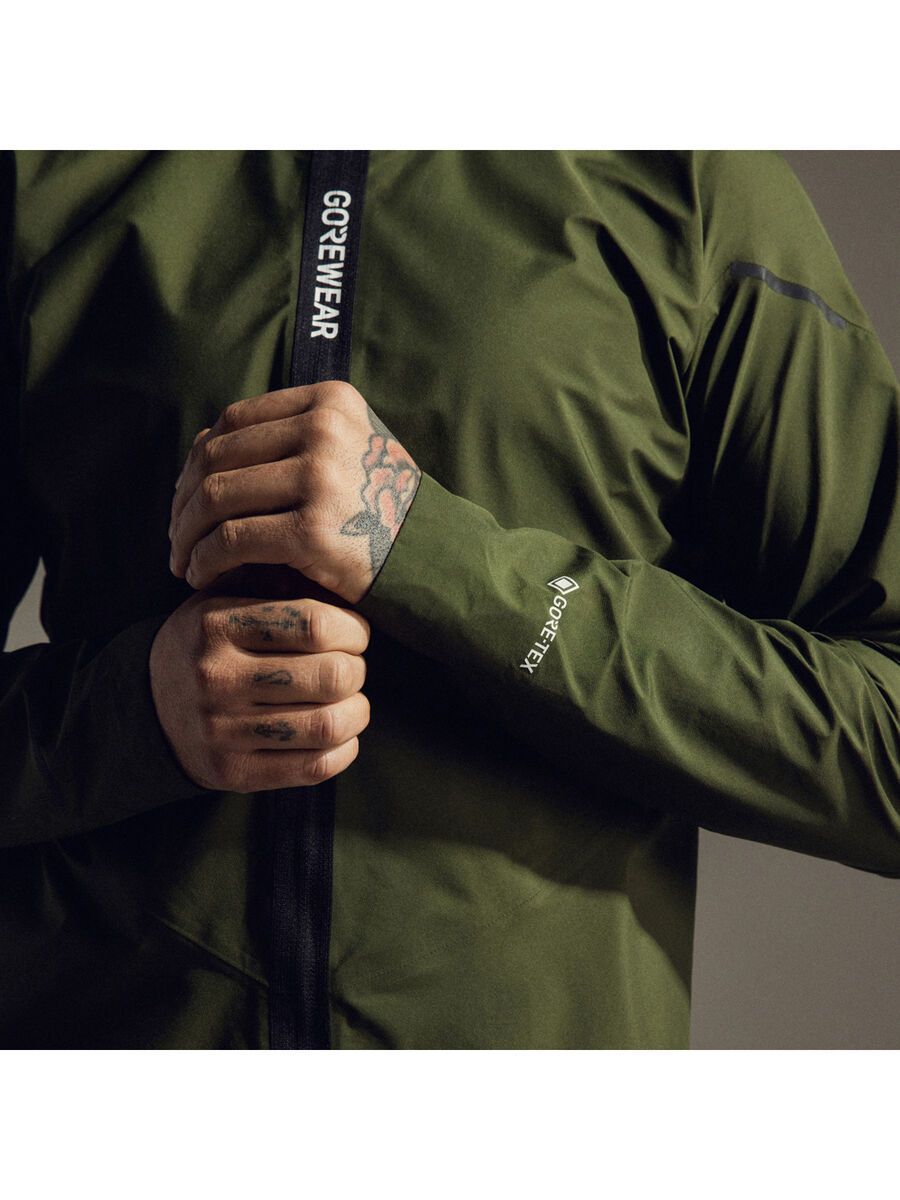 GOREWEAR Spinshift Gore-Tex Jacke Herren, utility green - Bild 7