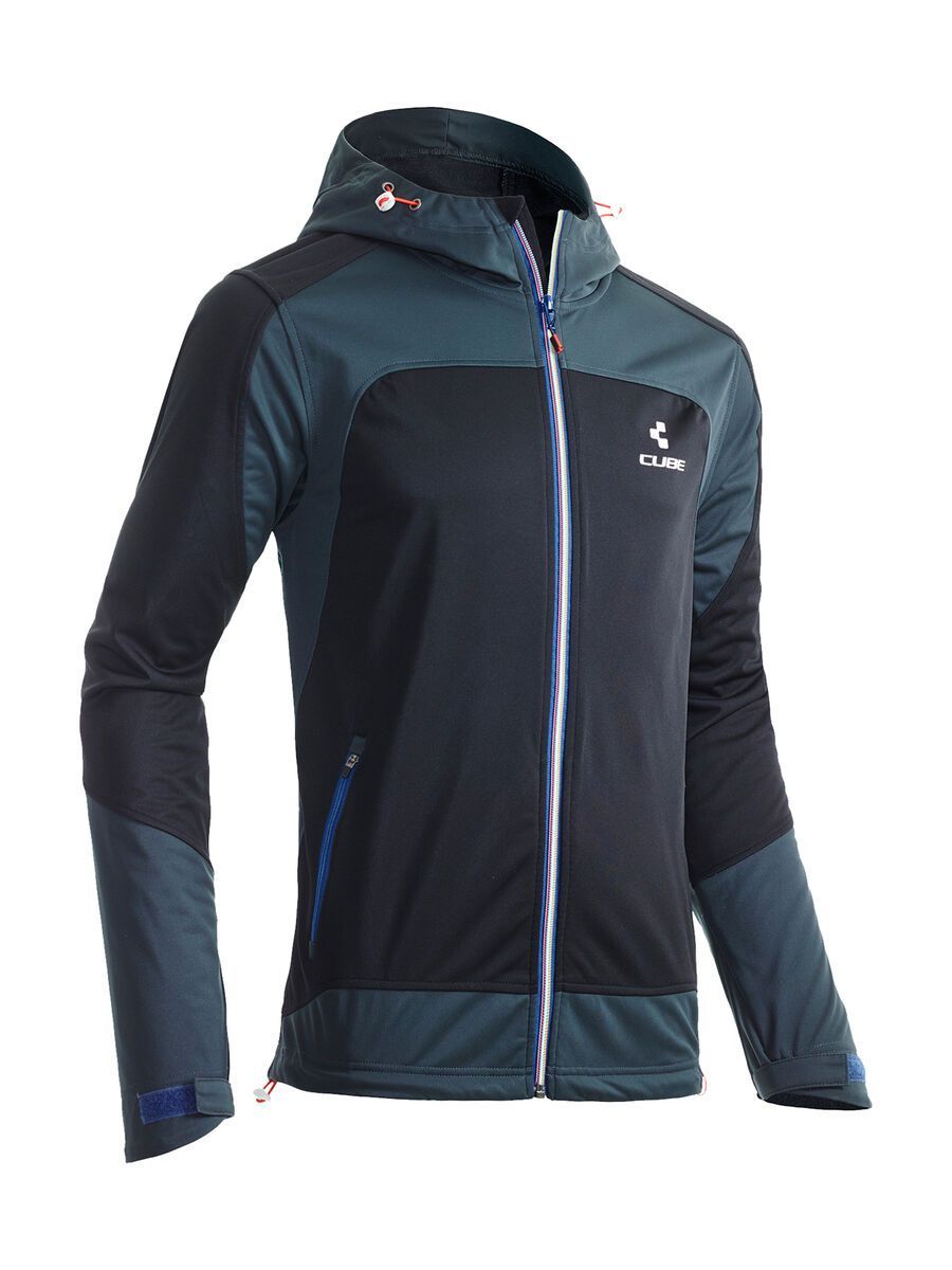 Cube Softshell Jacke, grey´n´black - Bild 1
