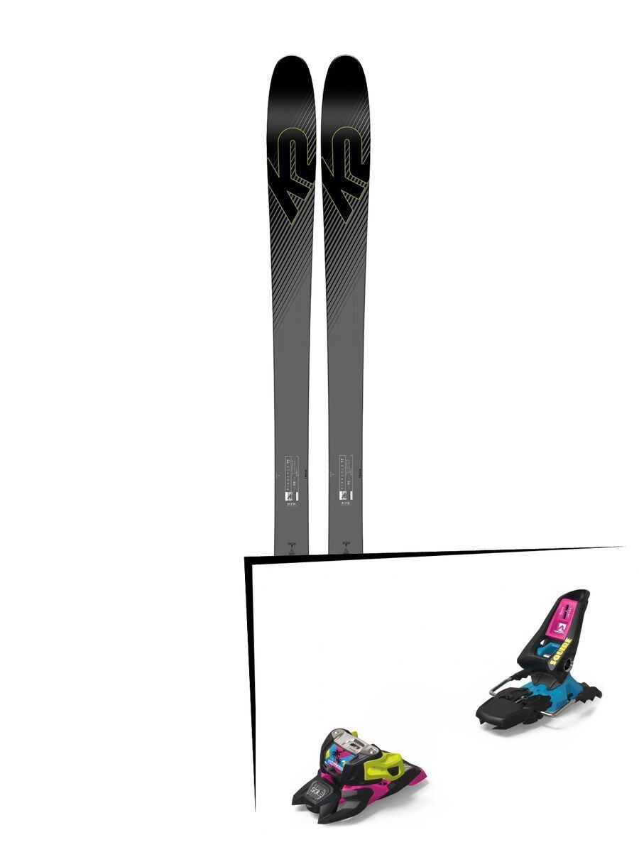 Set: K2 SKI Pinnacle 95Ti 2019 + Marker Squire 11 ID black/pink/blue - Bild 1