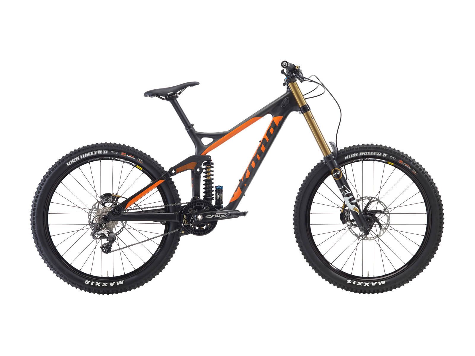 Kona Supreme Operator, matt carbon/orange/matt black stays - Bild 1