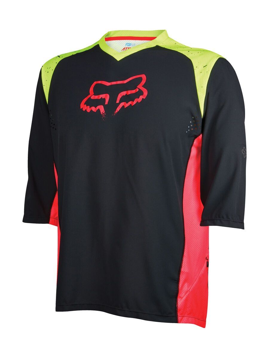 Fox Attack 3/4 Jersey, flow yellow - Bild 1