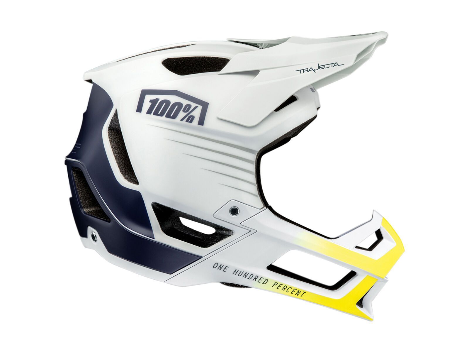 100% Trajecta, white / navy - Bild 1