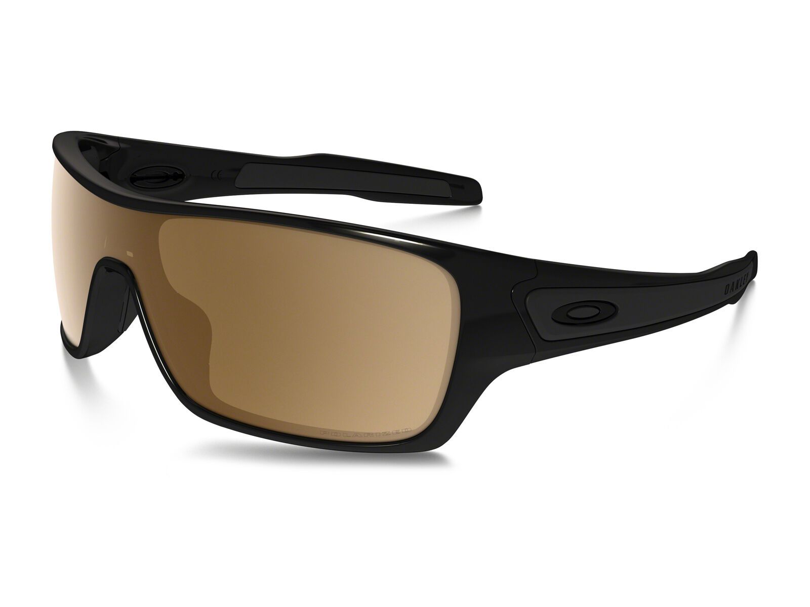 Oakley Turbine Rotor Polarized, polished black/Lens: tungsten iridium polarized - Bild 1