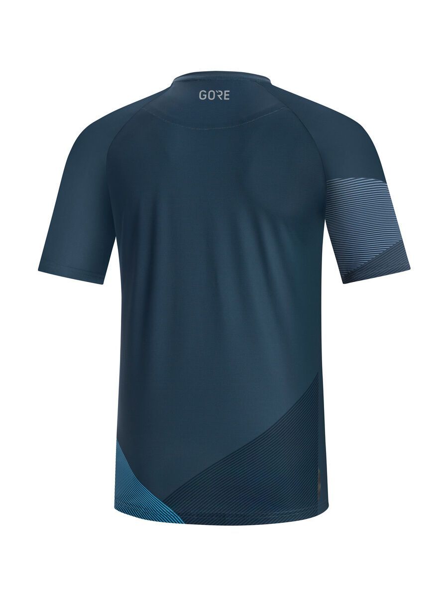 GOREWEAR C5 Trail Trikot Kurzarm, deep water blue/dynamic cyan - Bild 2