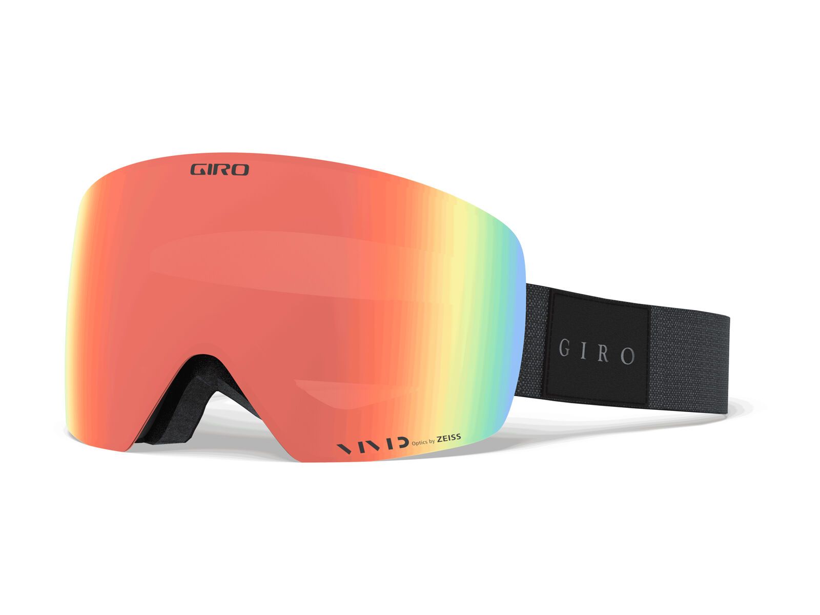 Giro Contour inkl. WS, black mono/Lens: vivid onyx/vivid infrared - Bild 5