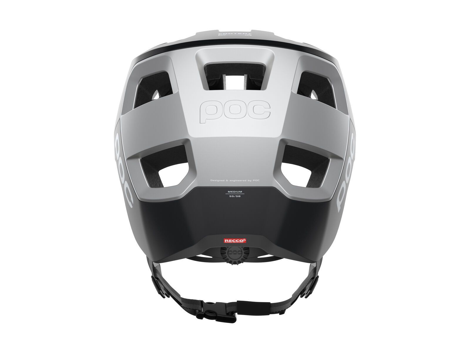 POC Kortal, uranium black/argentite silver matt - Bild 4