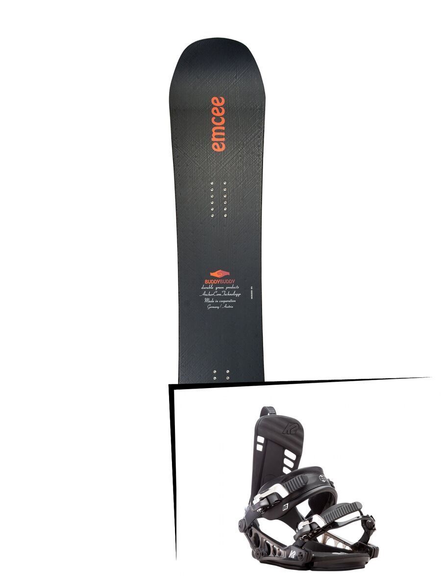 Set: BuddyBuddy Emcee LTD 2016 + K2 Cinch CTX (1728771S) - Bild 1