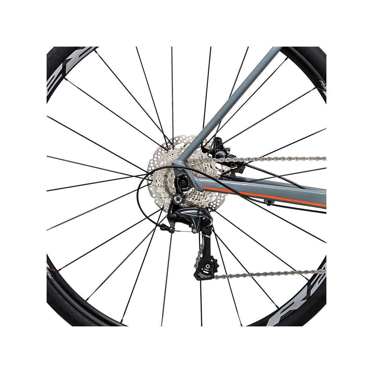 Cube SL Road SL, grey´n´flashorange - Bild 4