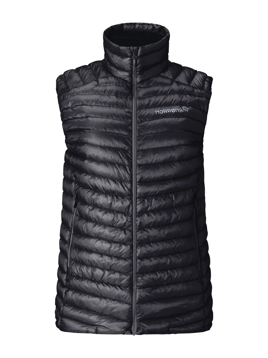 Norrona trollveggen down800 super light Vest W's, caviar black - Bild 1