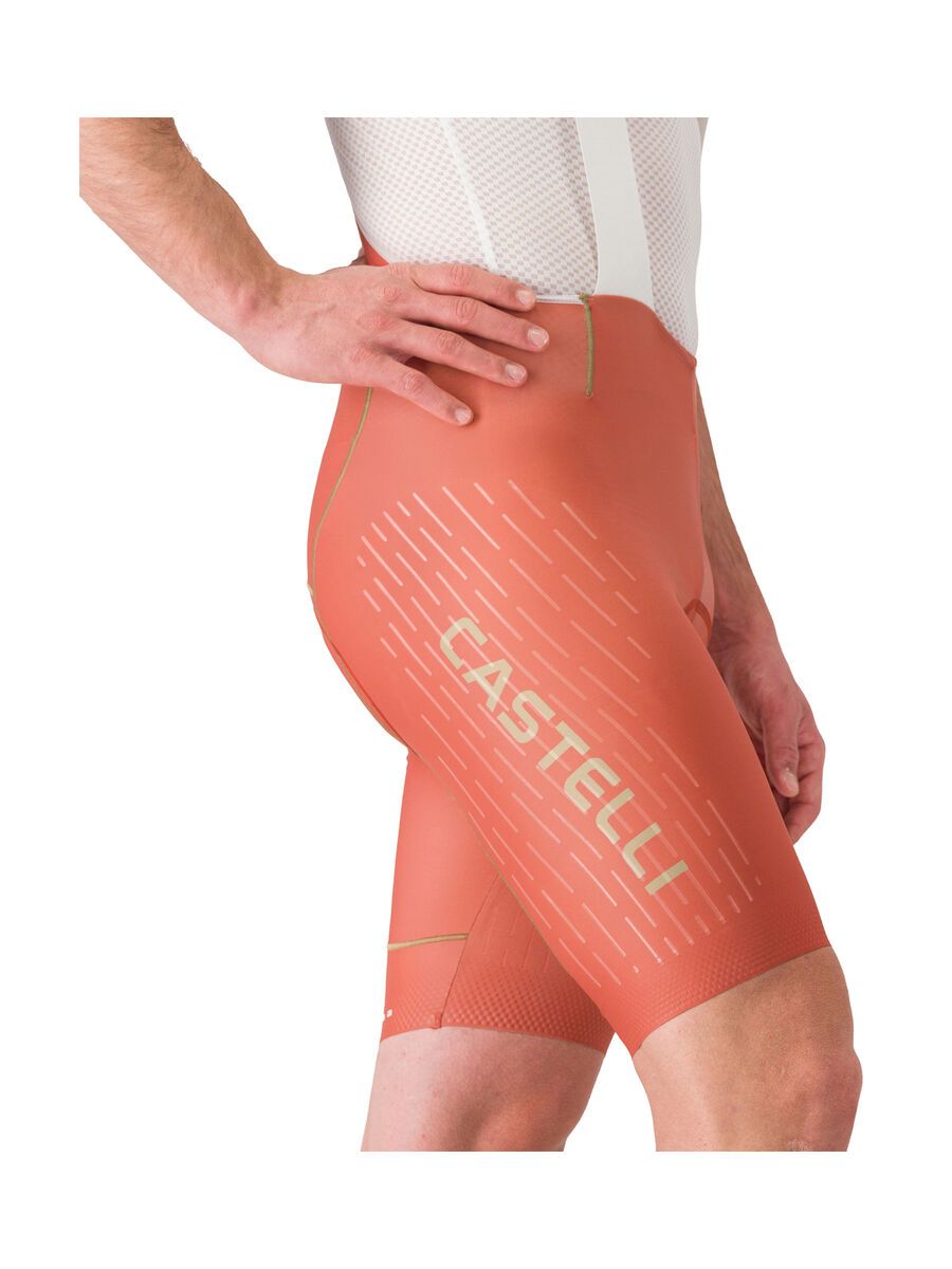 Castelli Free Aero Race S Kit Bibshort, paprika/elmwood - Bild 4