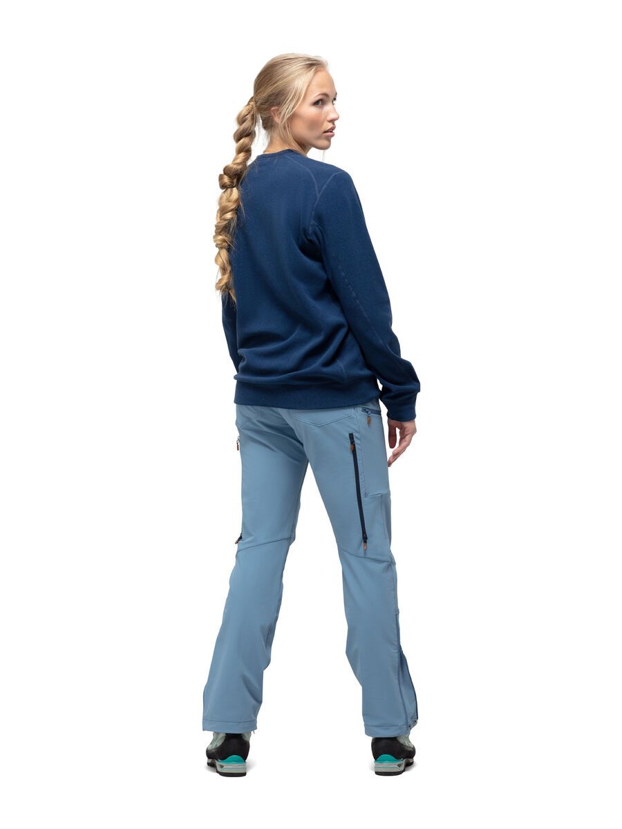 Norrona Crew Neck Unisex, indigo night - Bild 3