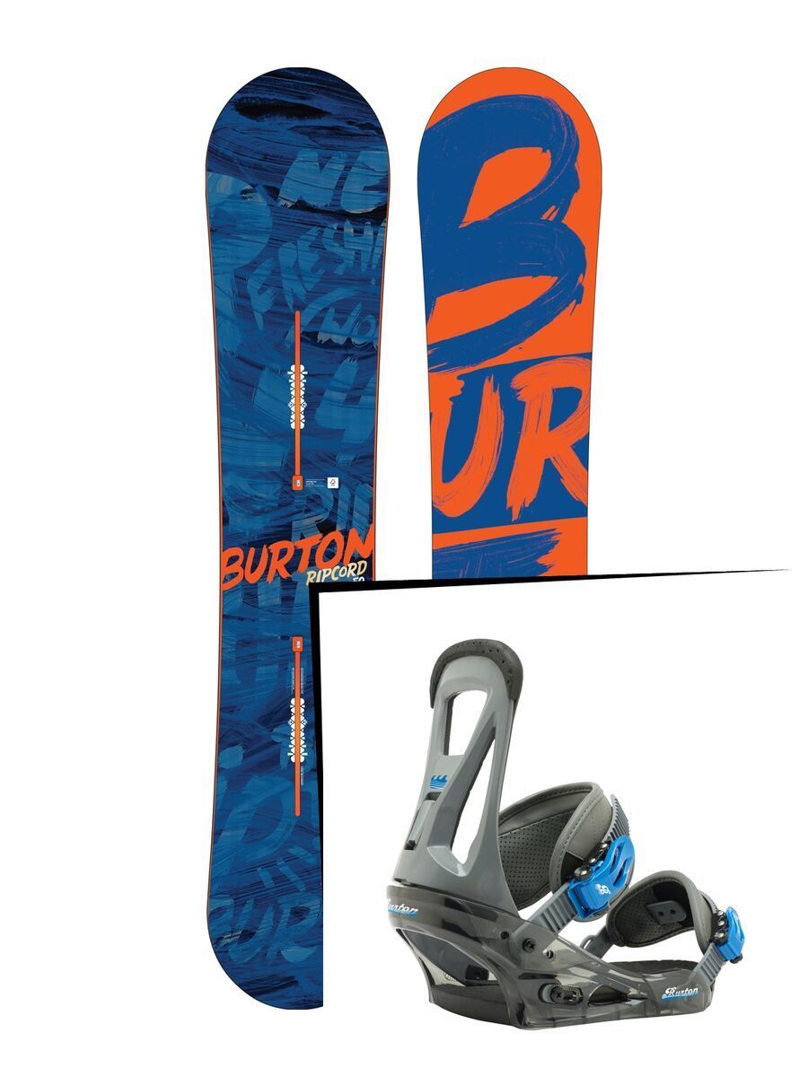 Burton Set: Ripcord 3D 2016 + Burton Freestyle - Bild 1