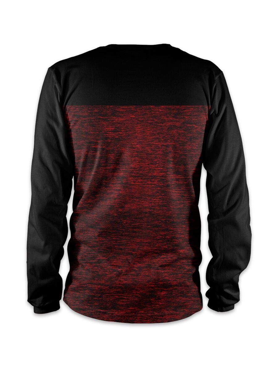 Loose Riders C/S Jersey LS 2 Tone Burgundy, red/black - Bild 2