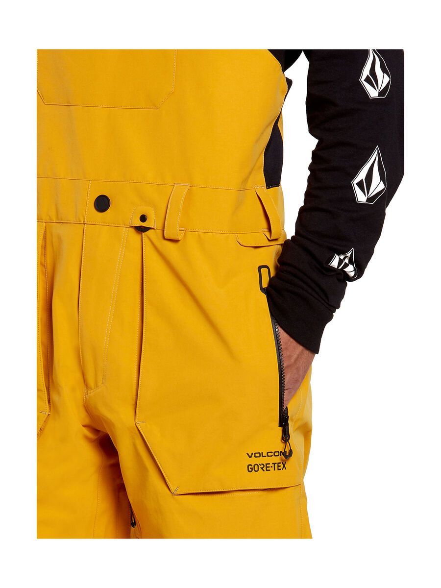 Volcom Rain Gore Bib Overall, resin gold - Bild 4
