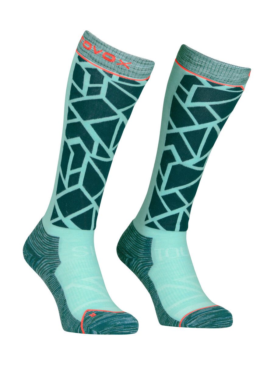 Ortovox Ski Tour Comp Long Socks W dark pacific 39-41 5479500008