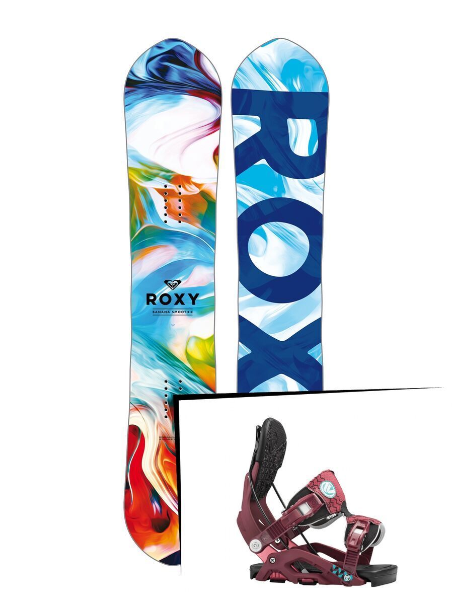 Set: Roxy Banana Smoothie 2017 + Flow Juno (1513203S) - Bild 1