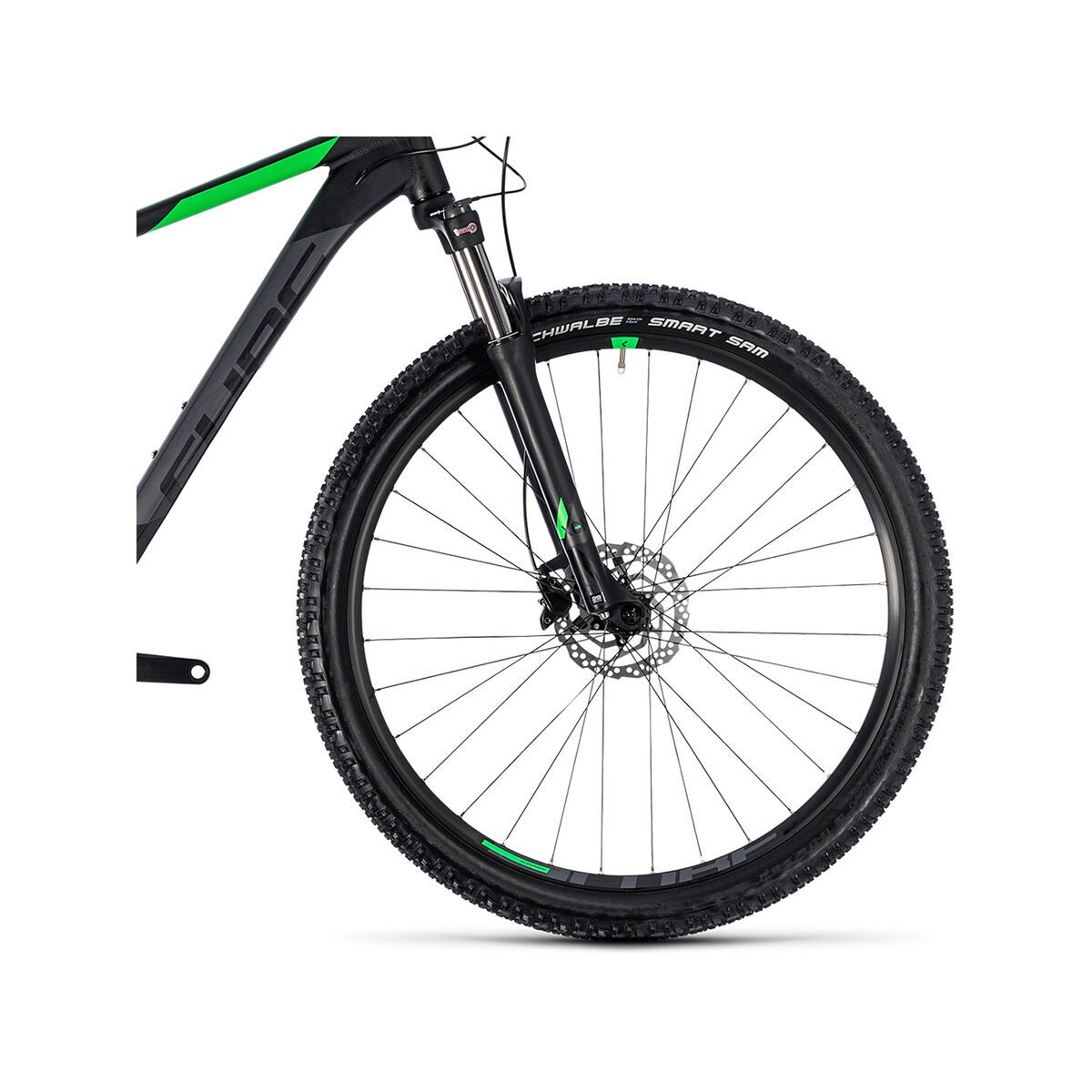 Cube Aim SL 27.5, black´n´flashgreen - Bild 3