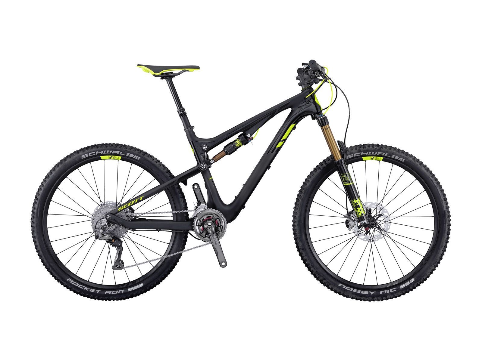 Scott Genius 700 Premium, black/yellow - Bild 1