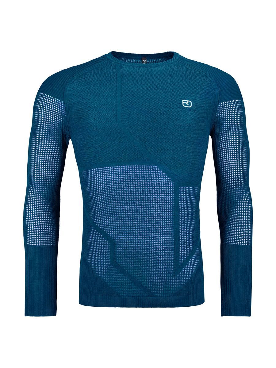 Ortovox Merino Thermovent LS M, petrol blue - Bild 1