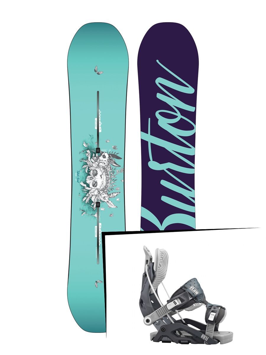 Set: Burton Talent Scout 2017 + Flow Omni (1513199S) - Bild 1