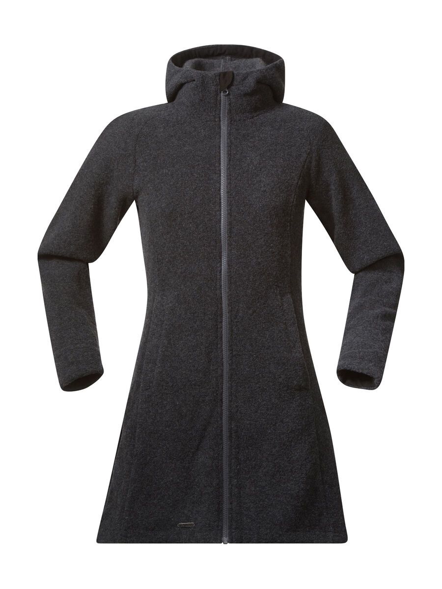 Bergans Bjerke 3in1 Lady Coat, outer:black/inner:soliddkgrey