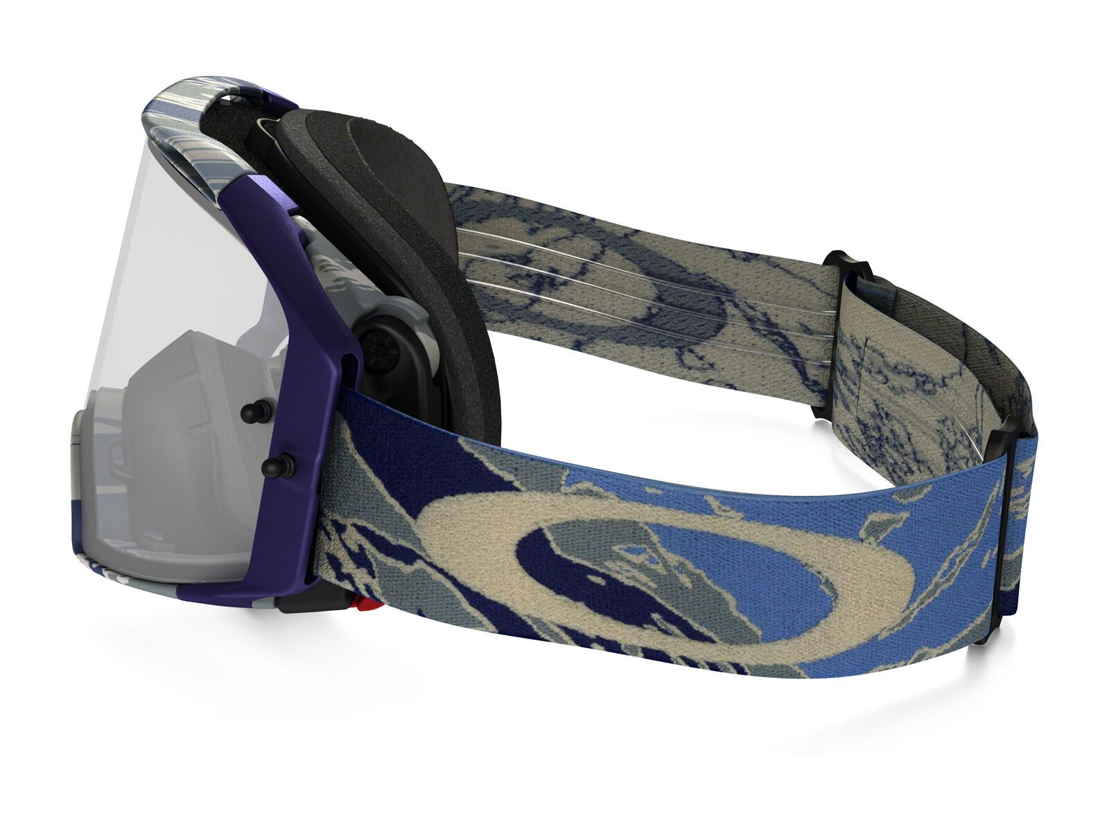 Oakley Airbrake MX, desert camo navy/Lens: dark grey - Bild 4
