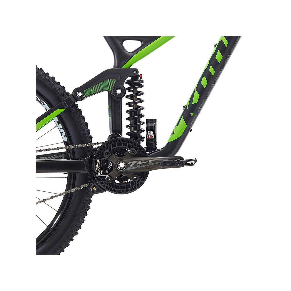 Kona Operator, matt carbon/fluoro green/matt black stays - Bild 3