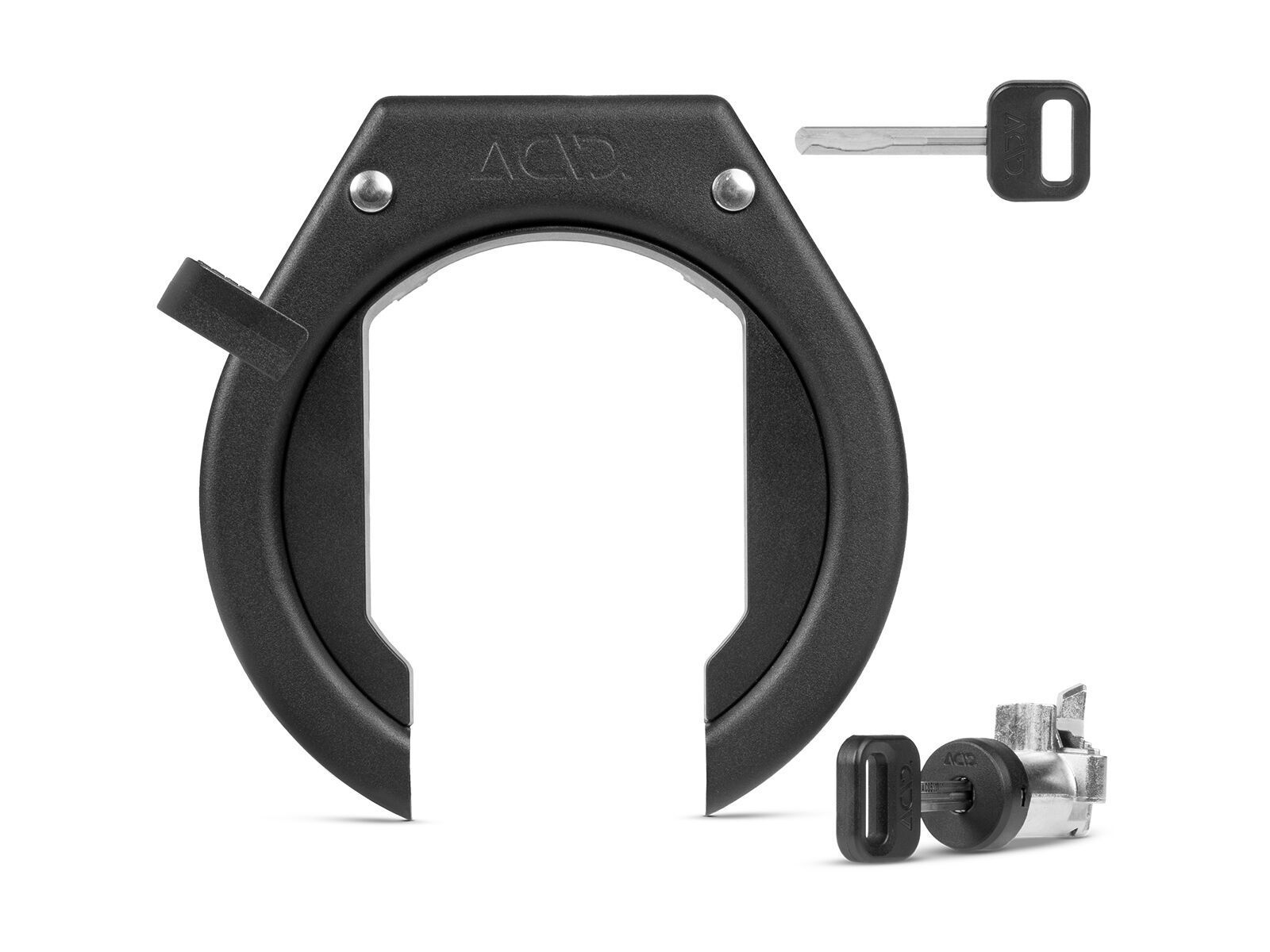 Cube Acid Rahmen- und Akkuschloss-Set Latch 6078 D gleichschließend, black - Bild 1