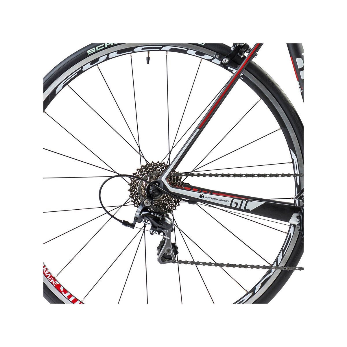 Cube Agree GTC Pro Compact, carbon/white/red - Bild 4