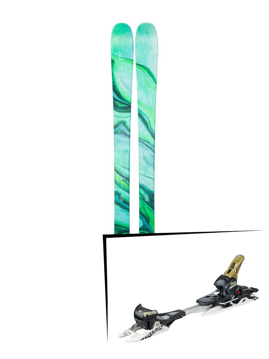 Set: Line Pandora 84 2019 + Fritschi Diamir Freeride Pro schwarz/oliv - Bild 1