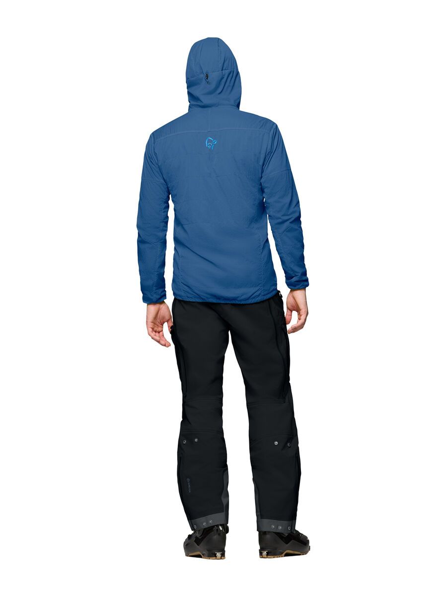 Norrona lyngen thermo100active Zip Hood M's, dark blue - Bild 7