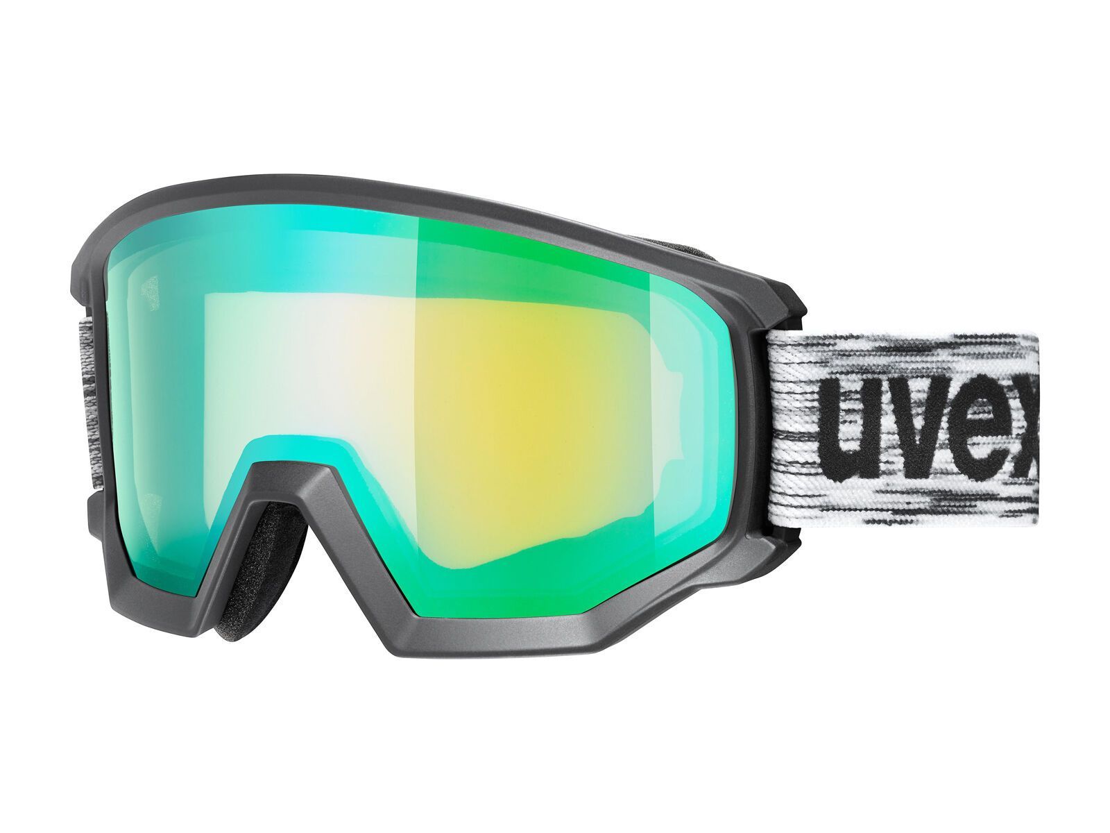 uvex athletic FM mirror green, black mat - Bild 1