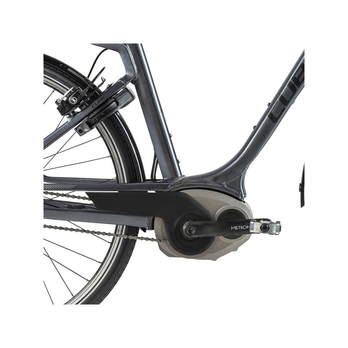 Cube Travel Hybrid Pro, anthrazit/black/white/red - Bild 3