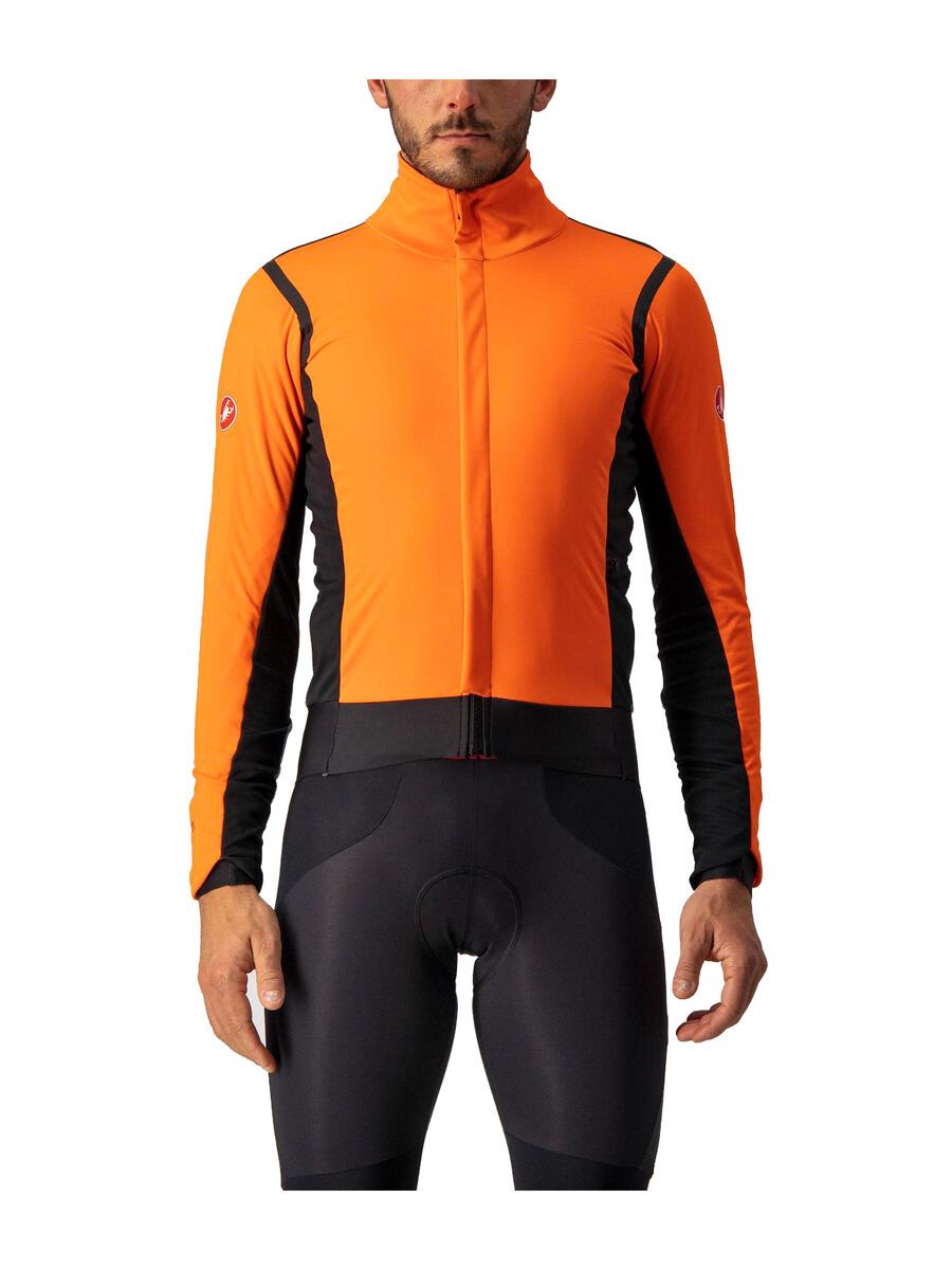 Castelli Alpha RoS 2 Jacket, brilliant orange/black-pro red - Bild 1
