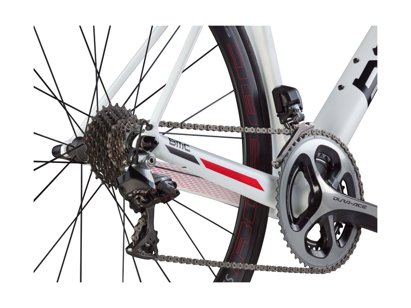 BMC Teammachine SLR01 Dura Ace Di2, team white - Bild 5
