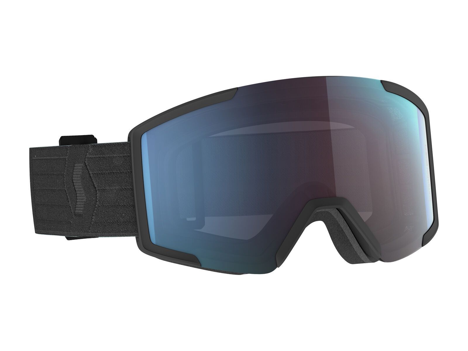 Scott Shield - Enhancer Blue Chrome, black - Bild 1