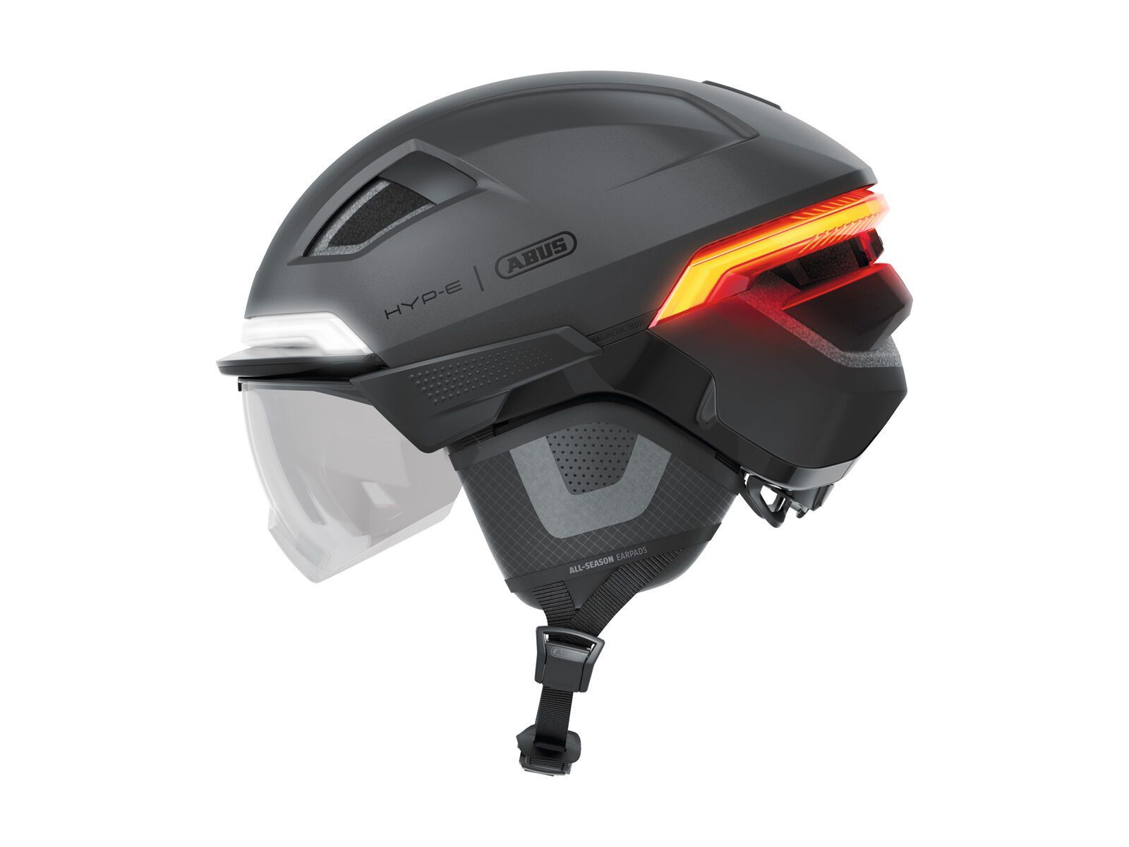 Abus Hyp-E Bl.ACE, Clear / volcano titan - Bild 2