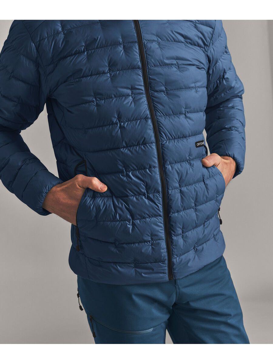 Ortovox DownWool 180 Jacket M, blue nunatak - Bild 3