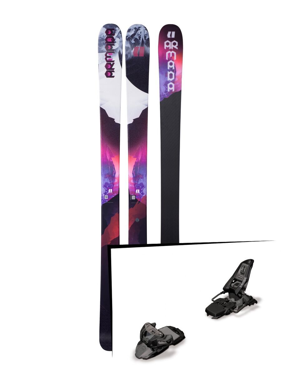 Set: Armada Victa 97 Ti 2018 + Marker Squire 11 black anthracite - Bild 1