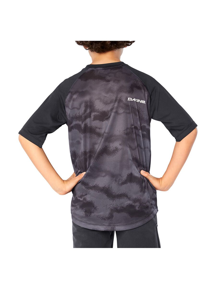 Dakine Kid's Prodigy S/S Jersey, black/dark ashcroft - Bild 4