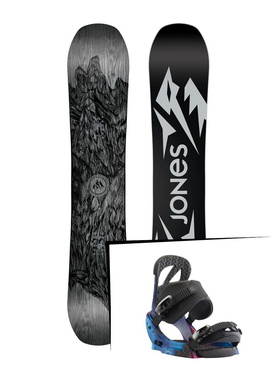 Set: Jones Ultra Mountain Twin 2019 + Burton Scribe EST (1931105S) - Bild 1