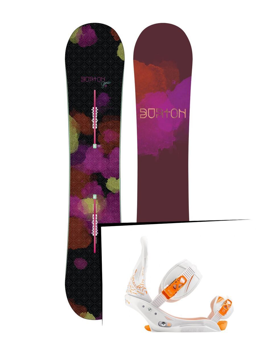 Set: Burton Genie 2015 +  Stiletto EST (494074S) - Bild 1