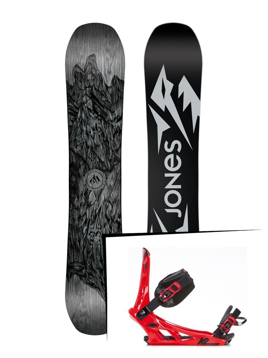Set: Jones Ultra Mountain Twin 2019 + K2 Indy (1919537S) - Bild 1