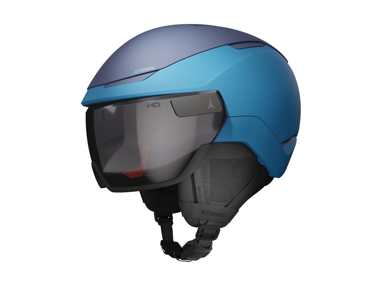 Atomic Revent GT AMID Visor, Silver HD / blue - Bild 1