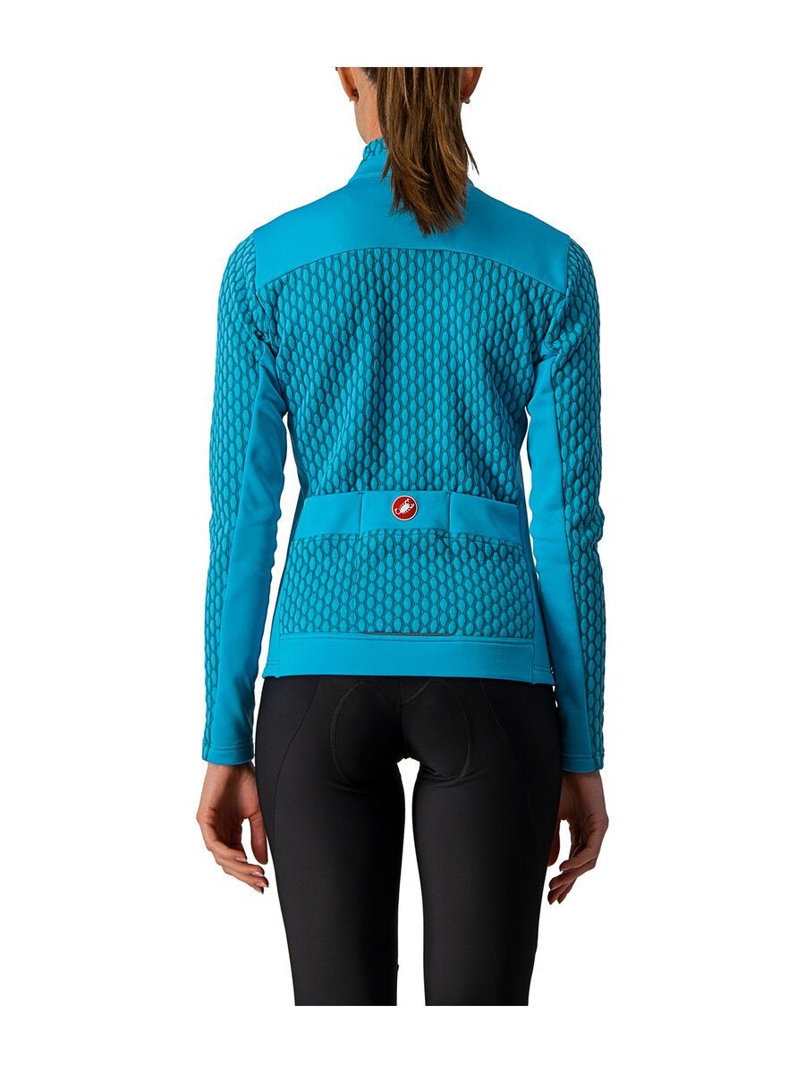 Castelli Sfida 2 Jersey FZ, teal blue/sky blue - Bild 2