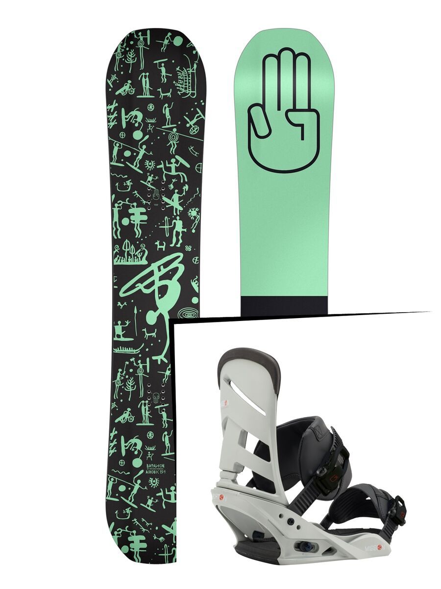 Set: Bataleon Airobic 2017 + Burton Mission (1712876S) - Bild 1