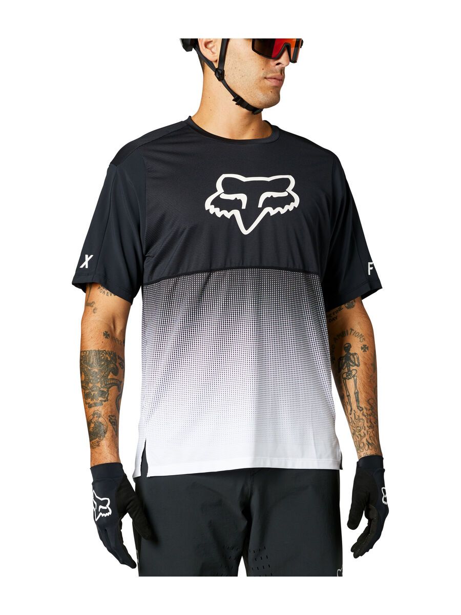 Fox Flexair SS Jersey, black/white - Bild 1