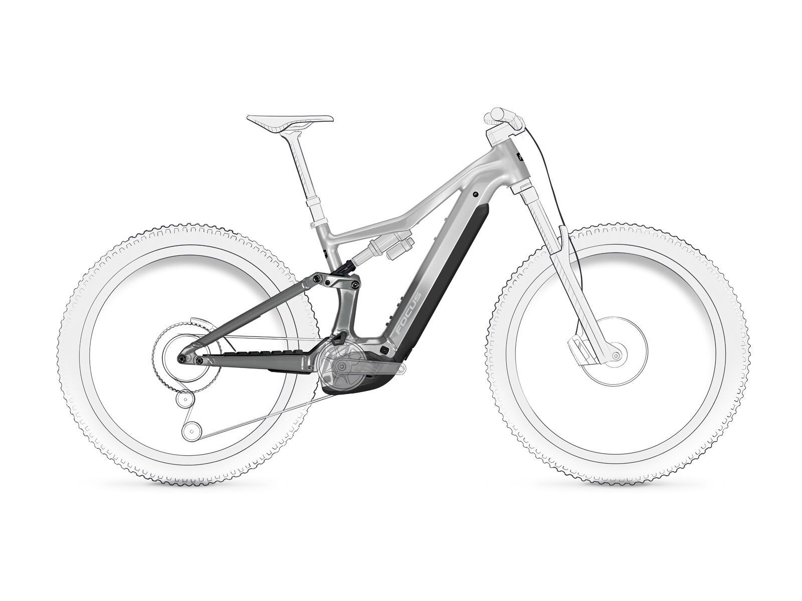 Focus Jam² 6.8 - 800, nepalsilver / steelgrey - Bild 5