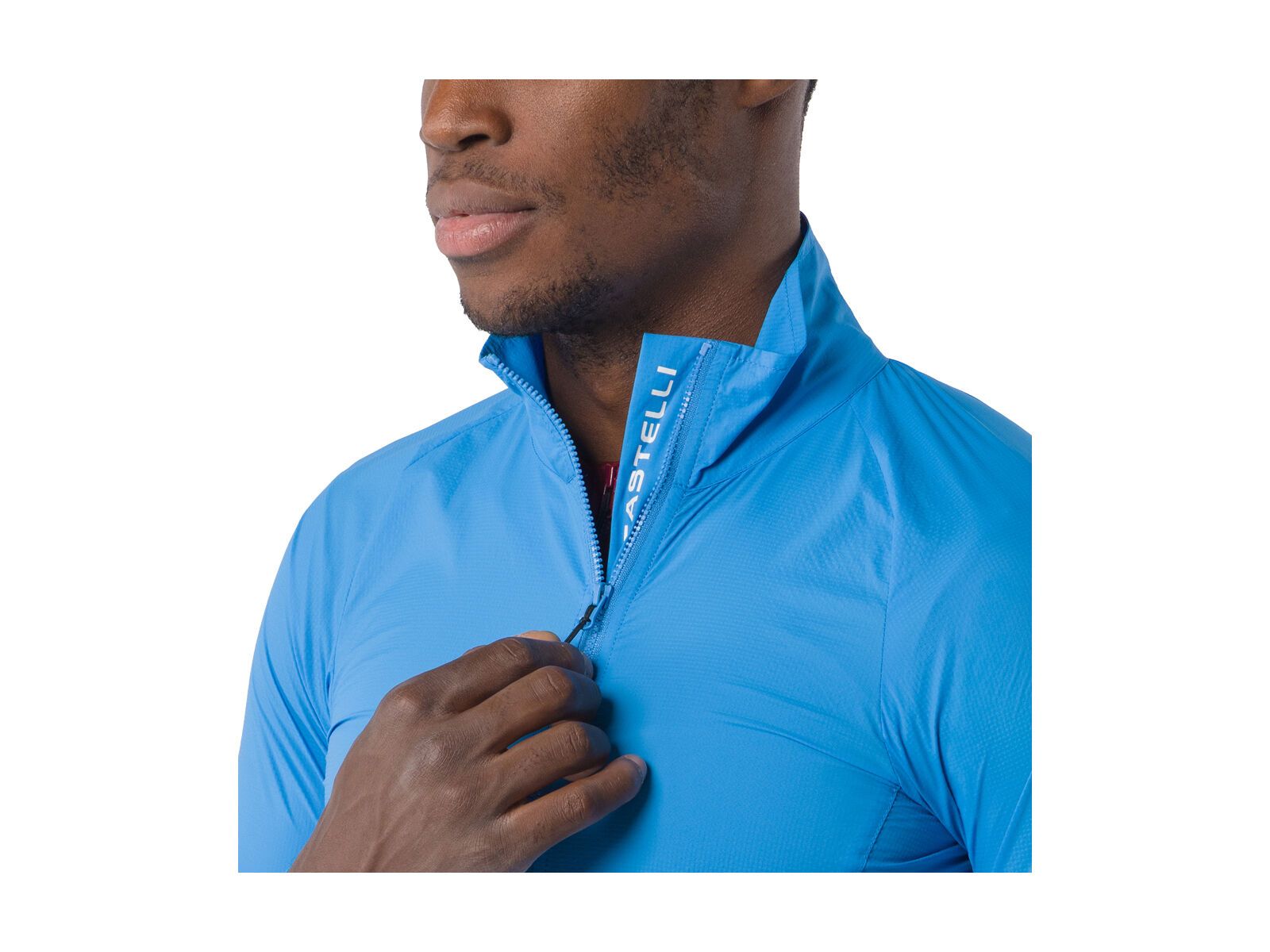 Castelli Transition Air Jacket, blue circuit - Bild 4
